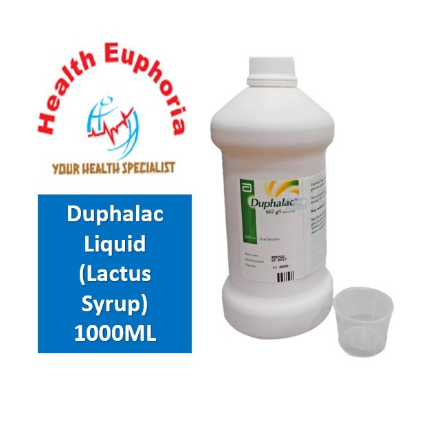 Duphalac 1000ml Lactulose Syrup Shopee Singapore
