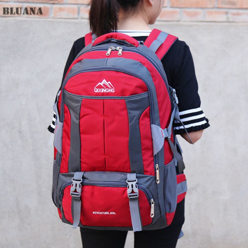Large Capacity Backpack Outdoor Sports Backpack Women's Travel Bag 50L