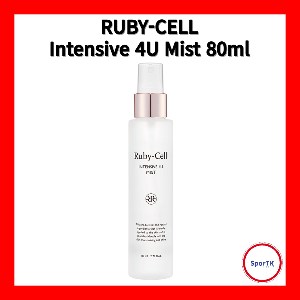 [RUBYCELL] RubyCell Intensive 4U Mist 80ml / Facial Moisturizer