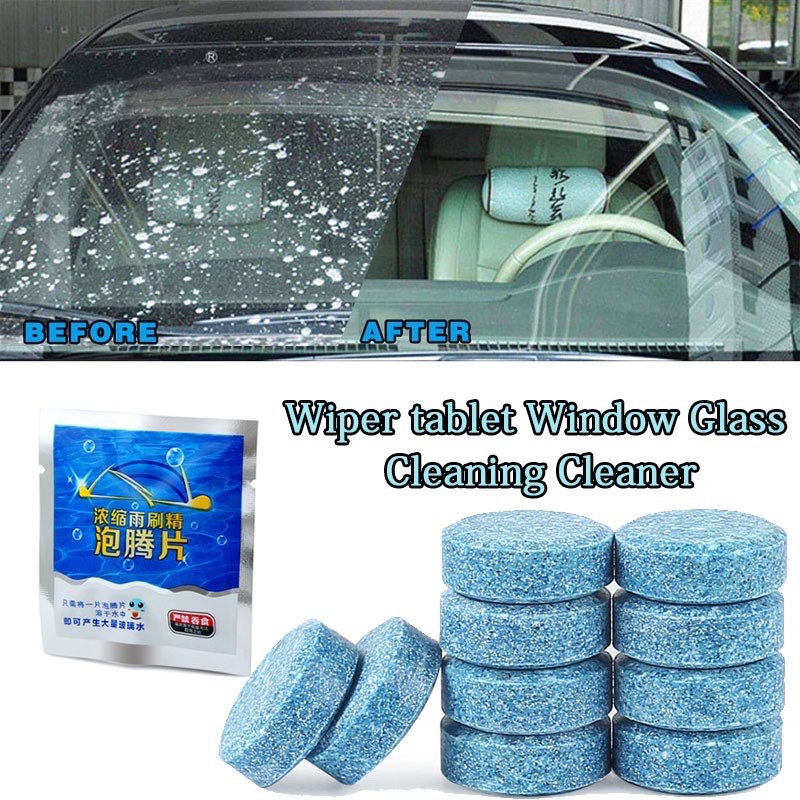 1pcs Car Windshield Cleaner Glass Cleaner Car Solid Wiper Window