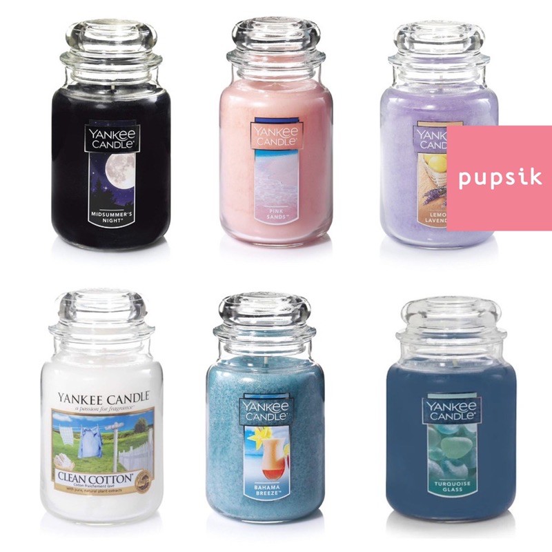 Yankee Candle Large Jar Candle (22oz) 49 Scents Shopee Singapore
