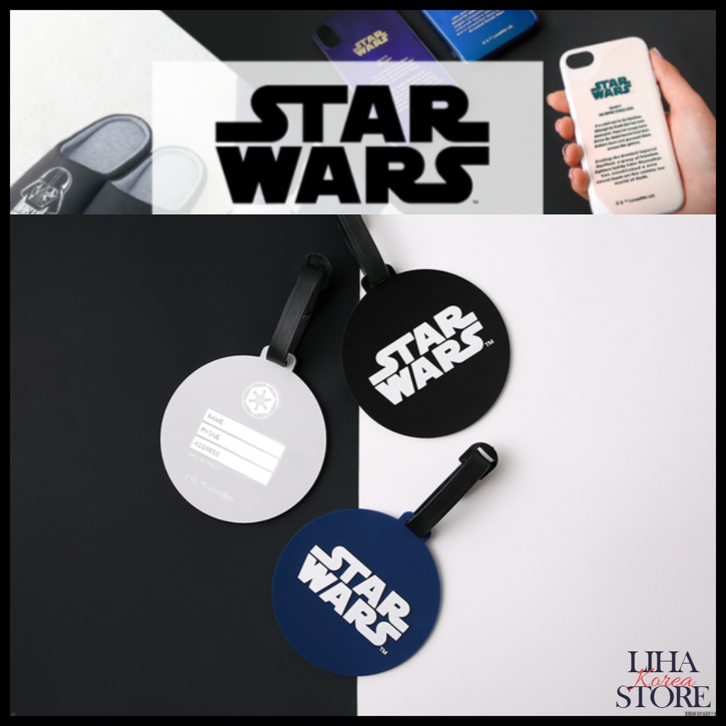 Daiso Korea X Star Wars goods Star Wars Luggage Name Tag/luggage Tags