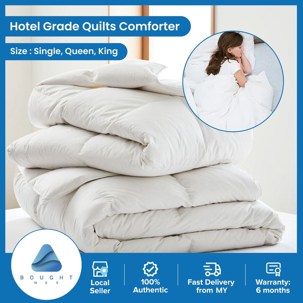 Hotel Grade Quilts Comforter Microfibre Fabric Blanket Quilt Insert