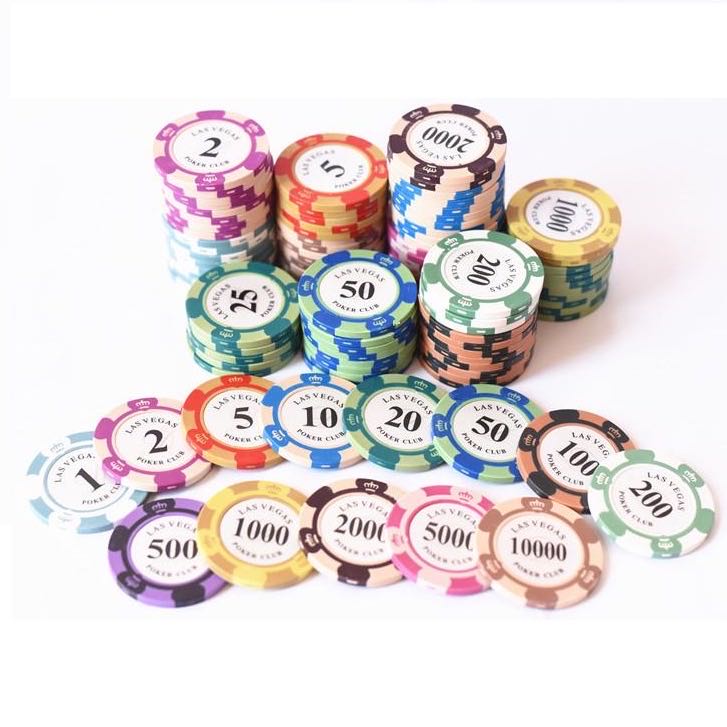 [SG Seller] Las Vegas Poker Chips / Mahjong Chips / 14g Clay High Quality Poker Chips