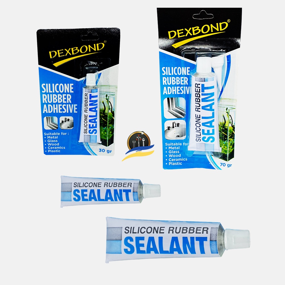 Clear Glass Glue Silicone Rubber Sealant Glue 30Gr 70Gr Debond Aquarium