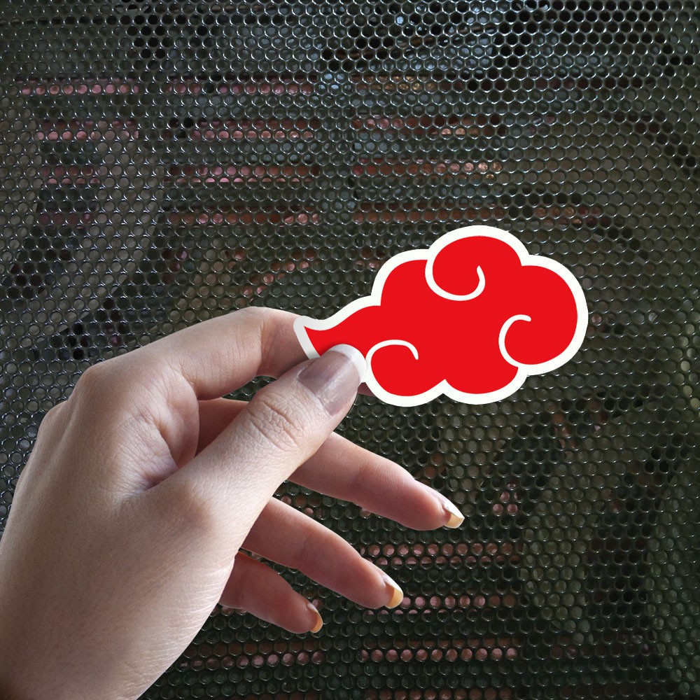 Akatsuki Naruto Cloud Waterproof Vinyl Decal Sticker Shopee Singapore