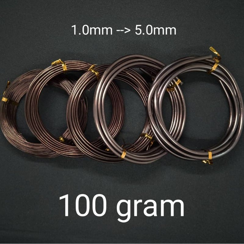 [Clgardening] 100g bronze colour aluminium Bonsai Gardening wire