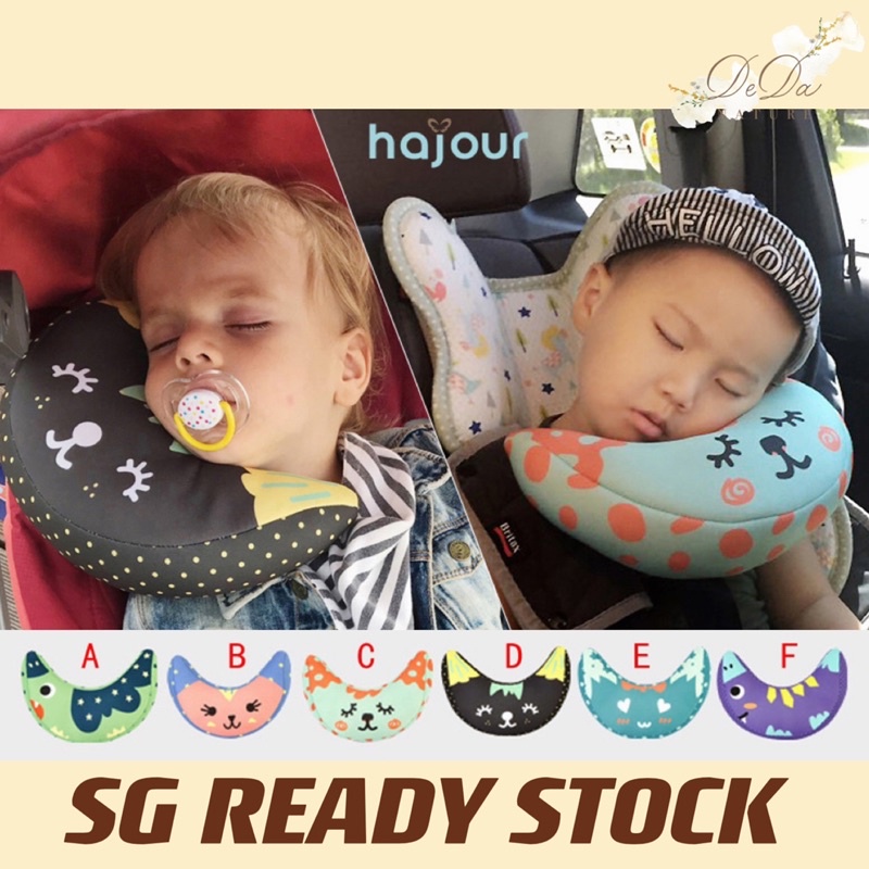 [SG Seller]Travel Pillow for Kids Baby Toddlers Car Seat Pillow Soft