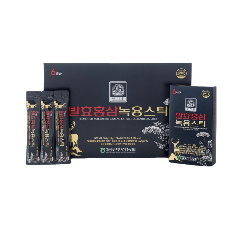 NongHyup FERMENTED Korean Red Ginseng Extract With Deer Antler Drink Stick Shopee Singapore
