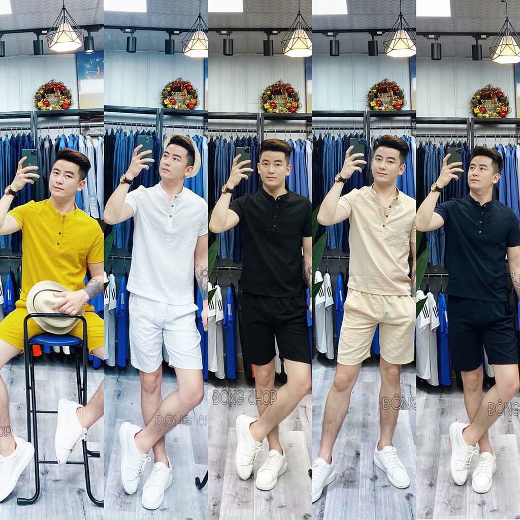 Men's MuffinNeck Linens With Thick And Beautiful Linens Are Mesmerizing Shopee Singapore