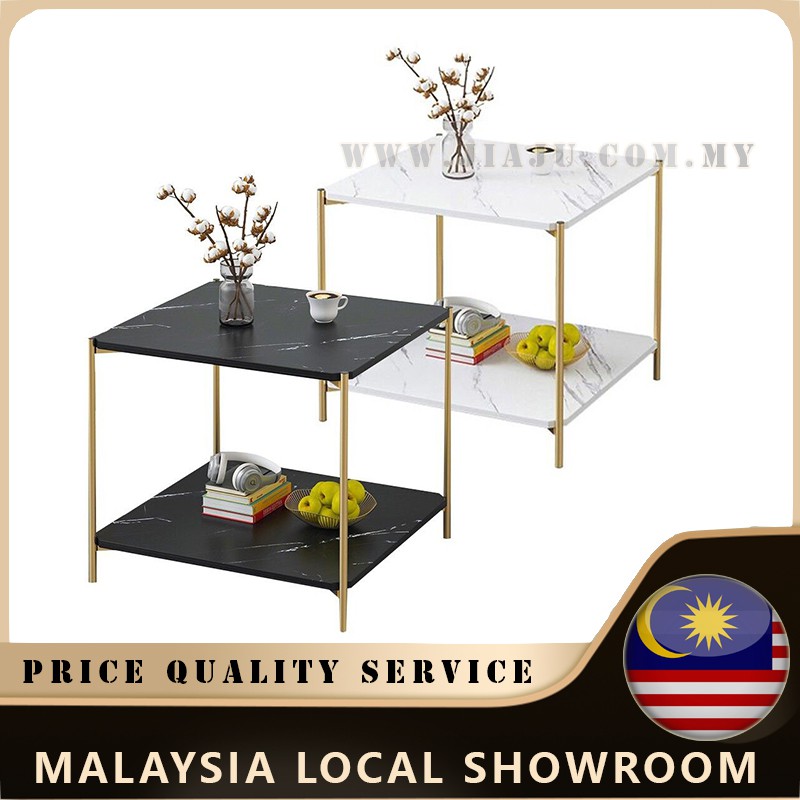 Coffee Table Side Table Small Table With Marble Strap Surface Living