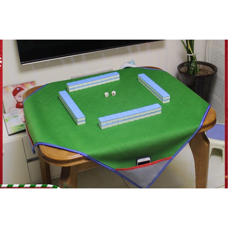 Mahjong Table Mat Mahjong Tablecloth Mahjong Table Cloth Thickened