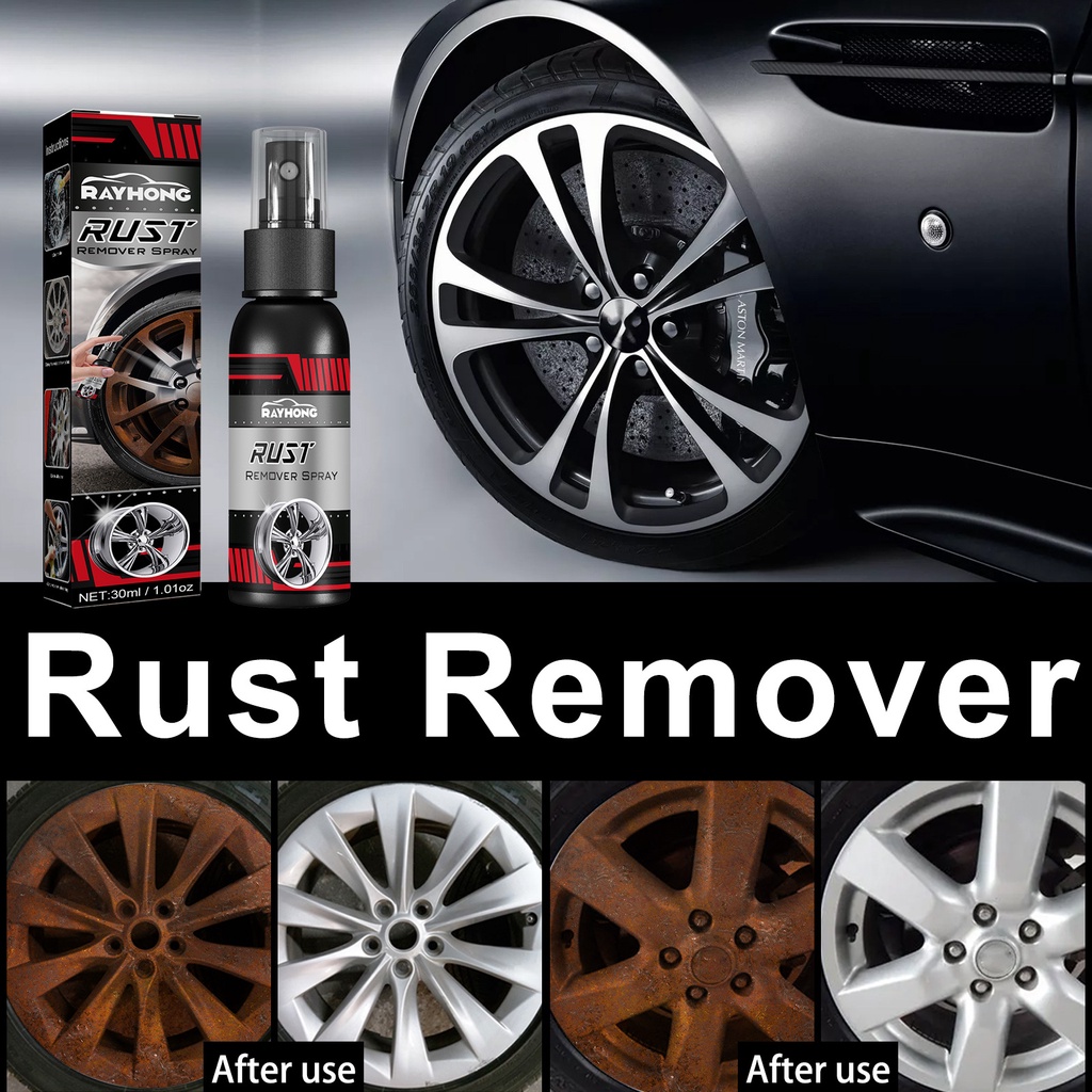 Car Rust Remover Spray Rust Remover Wheel Cleaner, AutoRostEntferner