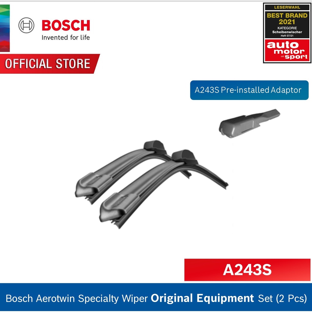 Bosch Aerotwin Specialty Wiper Set Original Equipment (OE) ( A844S
