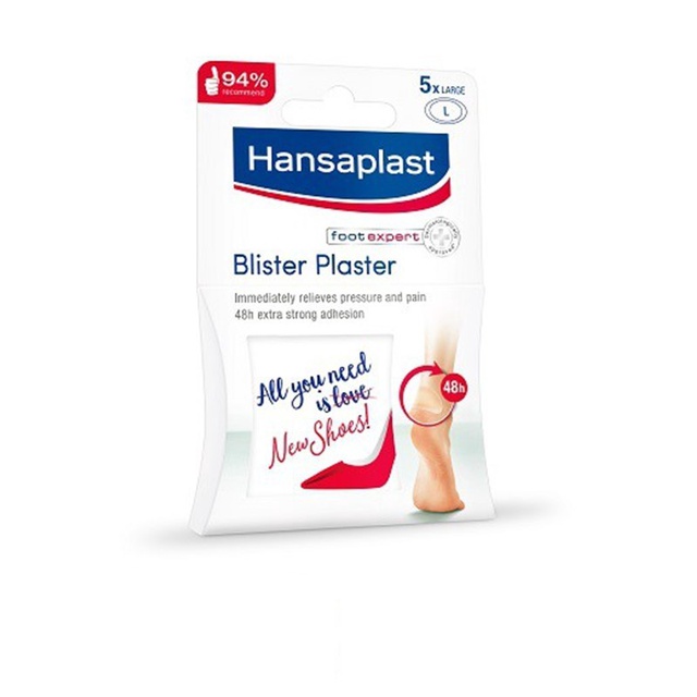 Hansaplast Foot Care Unisex SOS Blister Plaster (Heel) Large 5's