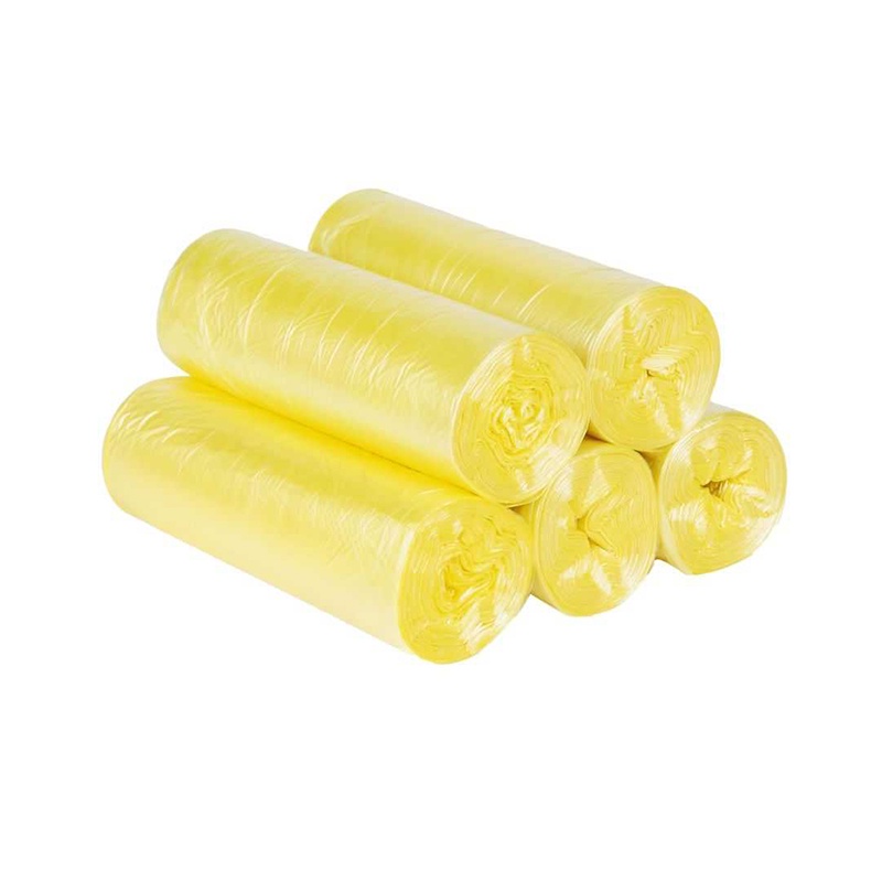 Trash Bag Plastic Bag 75PCS/5 Rolls Color Garbage Bag Rubbish Bag
