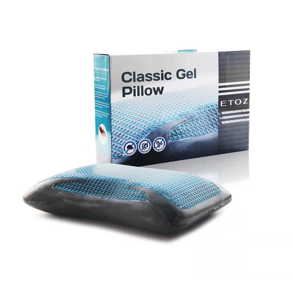 ETOZ Classic Gel Pillow Gel Contour Pillow Cooling Gel pillow