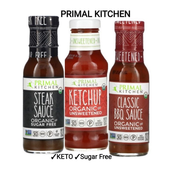 Primal Kitchen, KETO BBQ Sauce / Ketchup Shopee Singapore