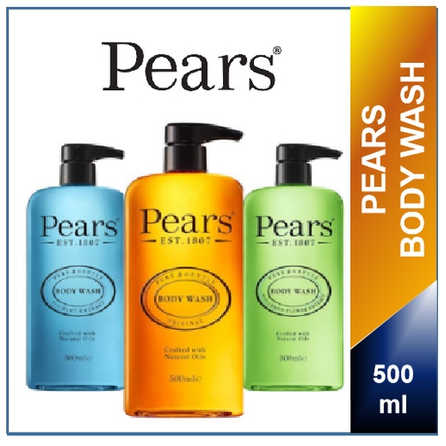 Pears Body Wash Pure & Gentle, 250/500ml/750ml Face Wash Shopee Singapore