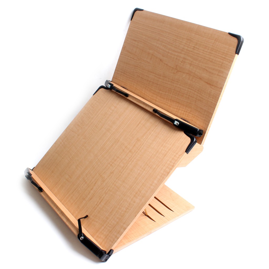 Reading desk Book Stand Writing Board Bookstand Top Bottom Set MDF S500
