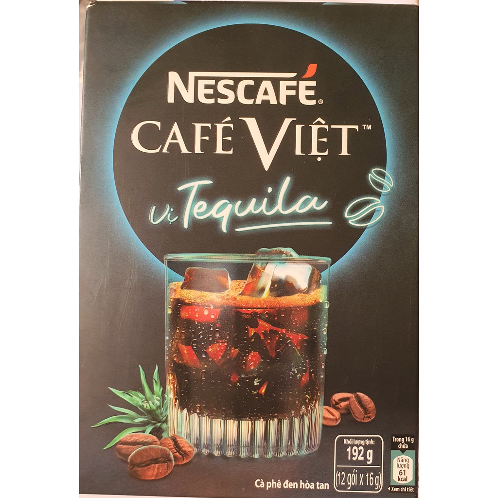 Nescafé Vietnamese Coffee Instant Coffee Tequila Flavor (Box Of 12