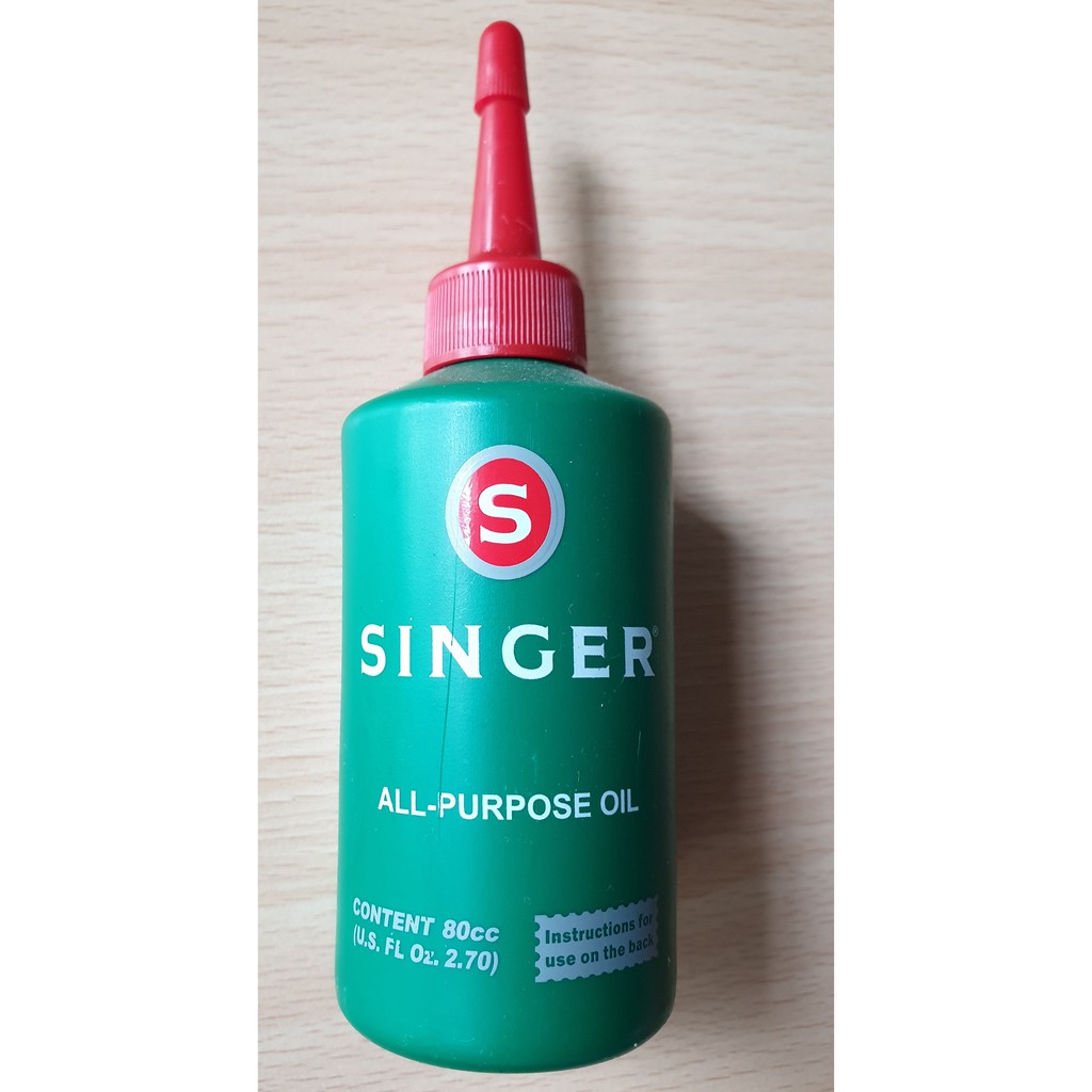 (SG Seller) Singer All Purpose Lubricant Oil 80ccProtect & Lubricate