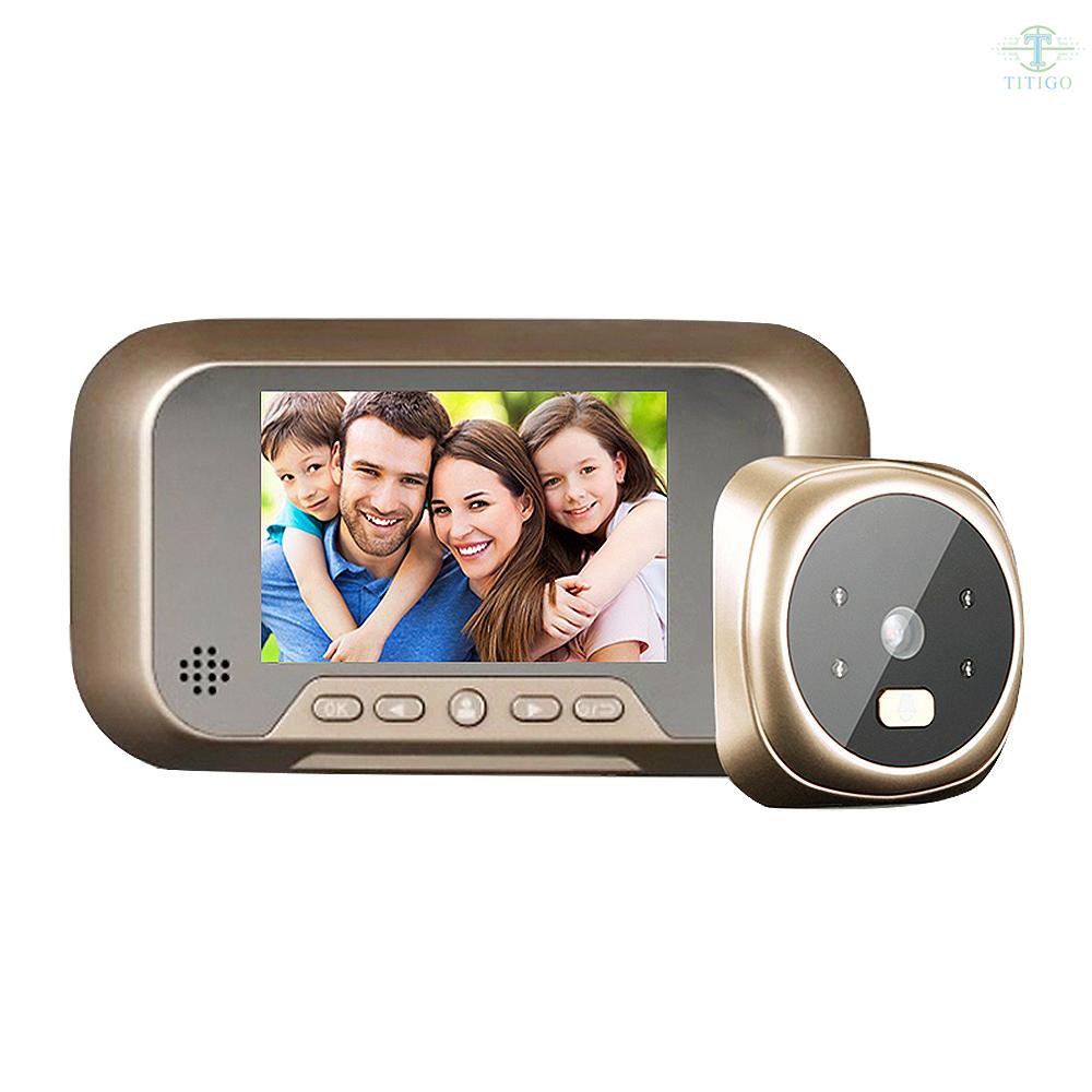 TOP 3.0'' Digital Door Viewer Smart LCD Digital Peephole Door Camera