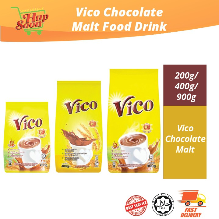 [FAST SHIPPING] VICO CHOCOLATE MALT DRINK (200g/ 400g/ 900g) Shopee