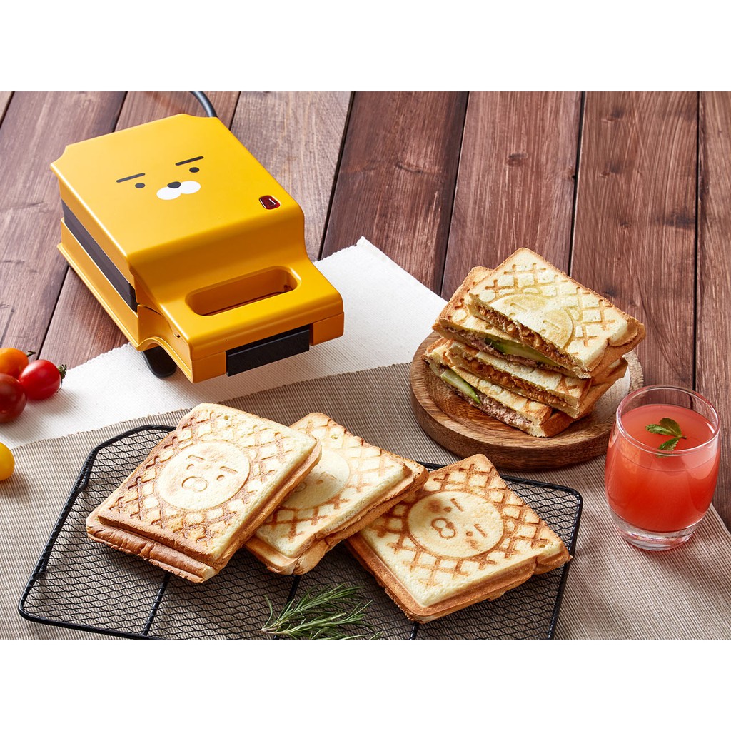 RECOLTE X KAKAO FRIENDS Ryan Sandwich Maker / Waffle Baking Brunch