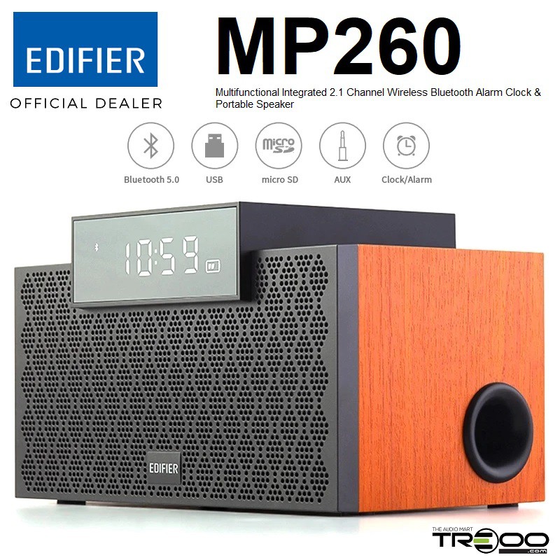 Edifier MP260 Multifunctional Integrated 2.1 Channel Wireless Bluetooth