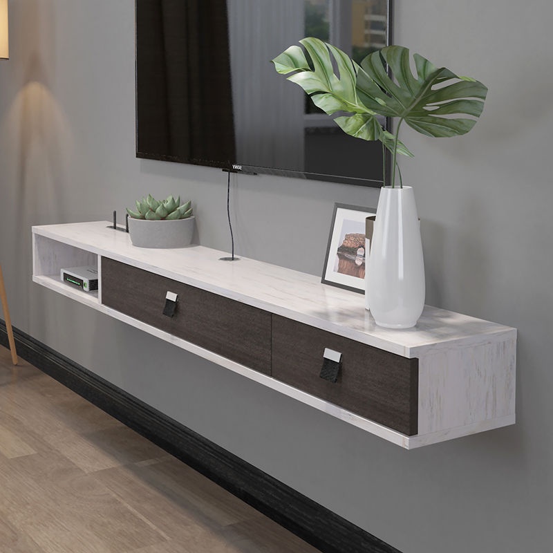 [Ready Stock] TV console nordic wallmounted TV wall
