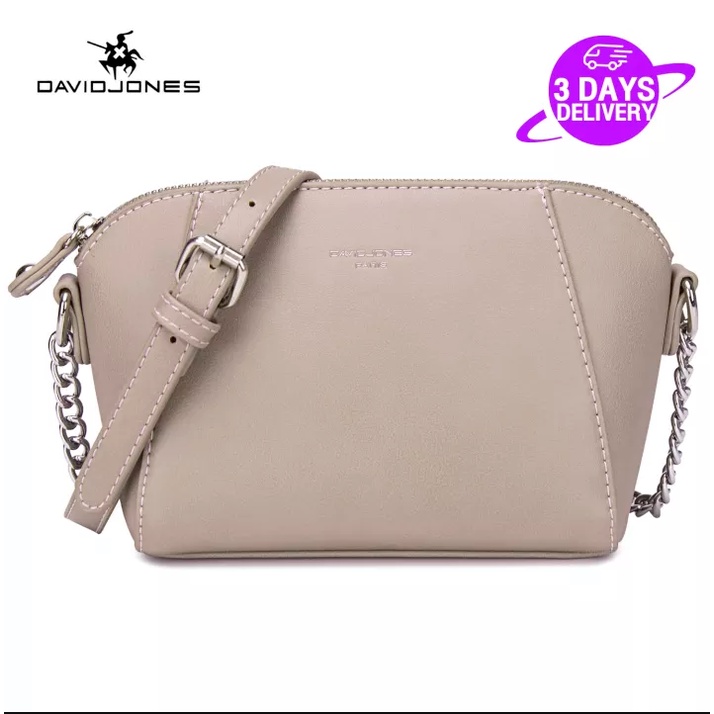 David Jones Paris sling bag for women leather crossbody bag messenger
