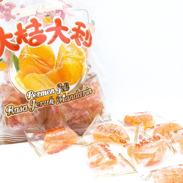 Mandarin Orange Flavor Jelly Candy Shopee Singapore