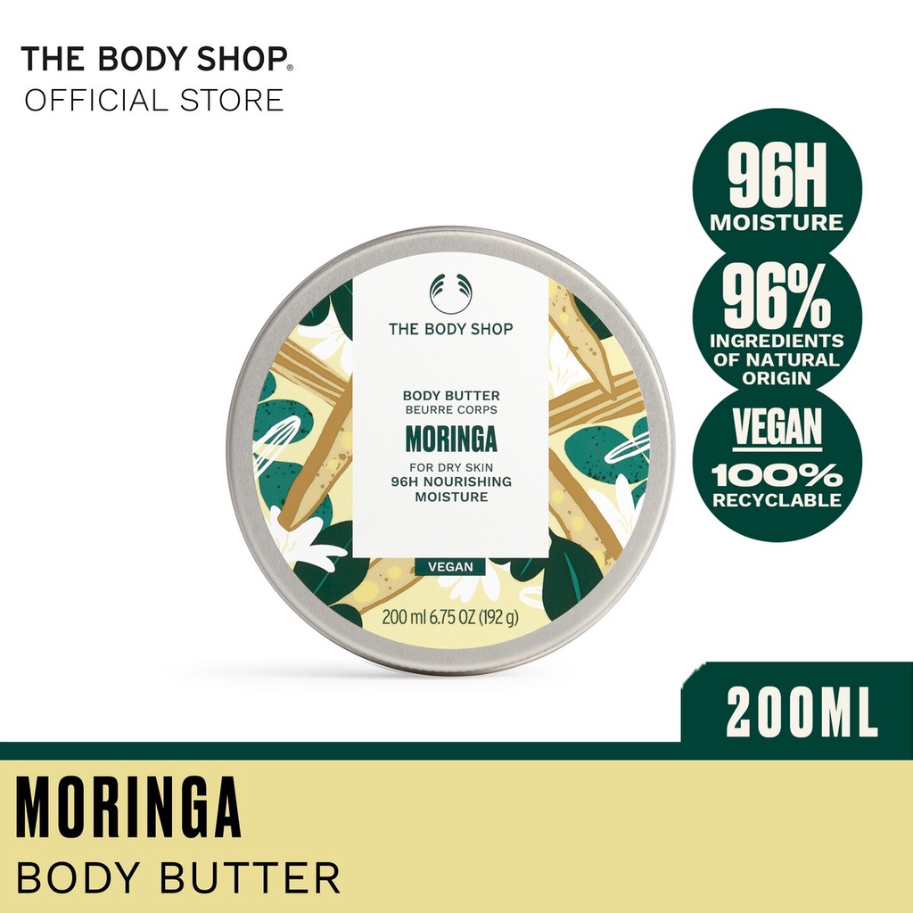 The Body Shop Moringa Body Butter 200ML Shopee Singapore
