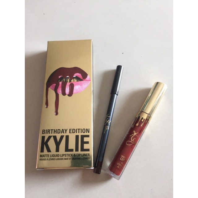 Kylie lip kit Color Leo Shopee Singapore