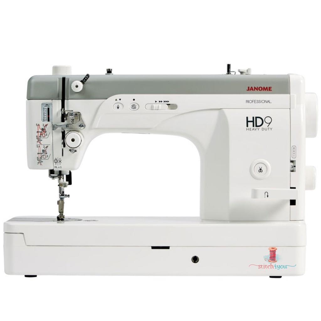 (For Leather&Heavy Sewing)Janome HD9 Professional Semi Industrial