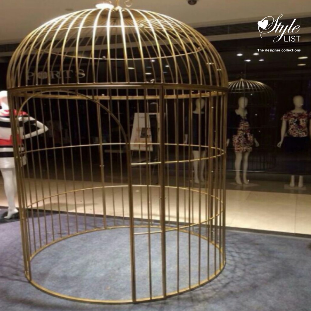 Bird Cage Furniture / Metal Frame Café Style (self assemble) Pre Order (Lead Time Around 3