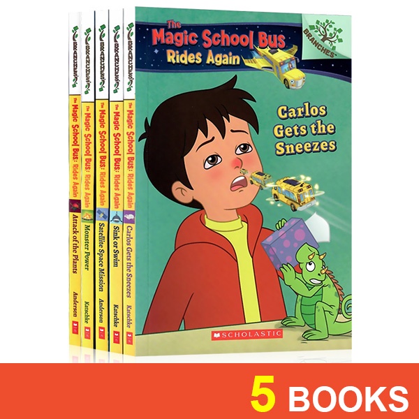 [SG Stock] The Magic School Bus Rides Again (5 Books) Shopee Singapore