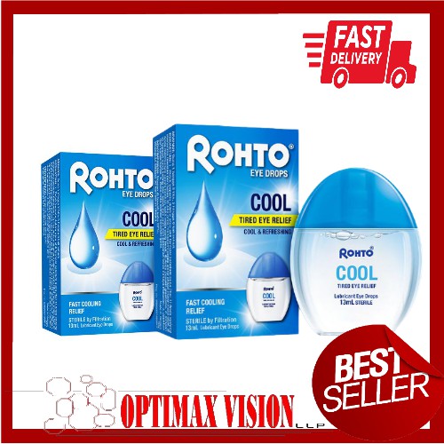 Rohto Cool Eye Drop ( With or without contact lens) x 2 box (Expiry