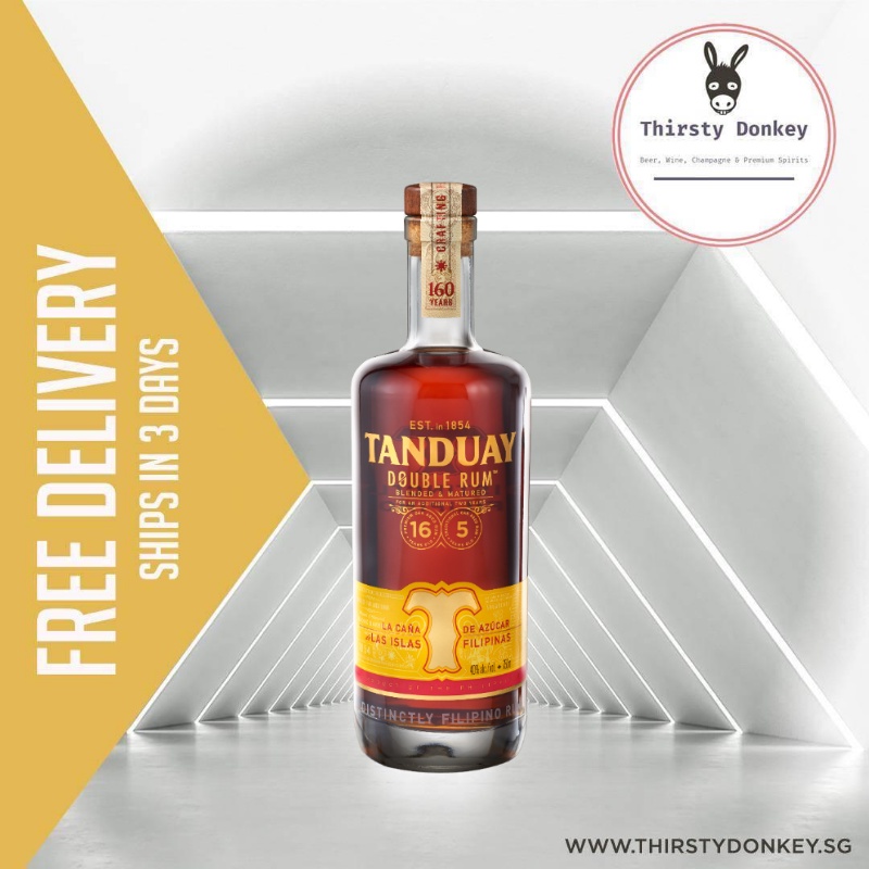 TANDUAY DOUBLE RUM 16YO 750ML Shopee Singapore