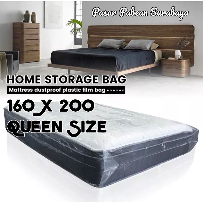 PUTIH Special Plastic Wrap Mattress 160 x 200 Queen Bed Number 2 White
