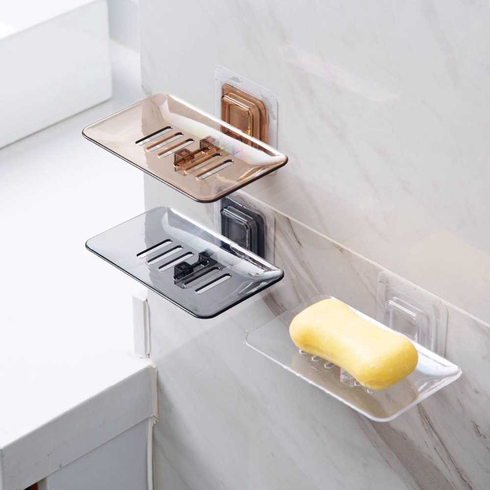 Soapbox Organizer Mounted Shower Bathroom Sponge Holder Rack Bathroom