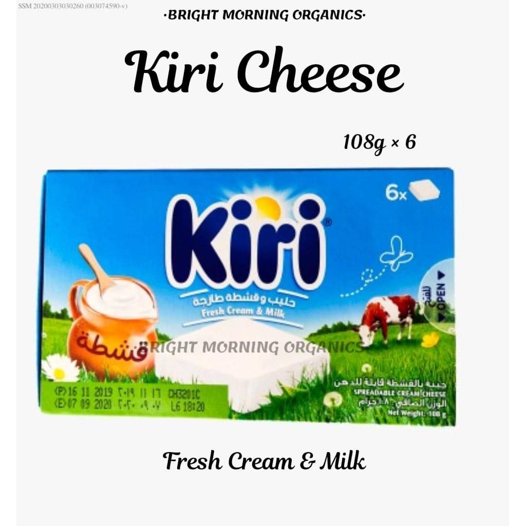 CREAM CHEESE SPREADABLE KIRI MADE IN POLAND 108g Shopee Singapore