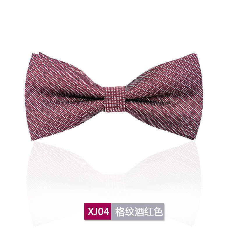 10109SG STOCK Men's solid plain bowtie business bowtie party bow tie