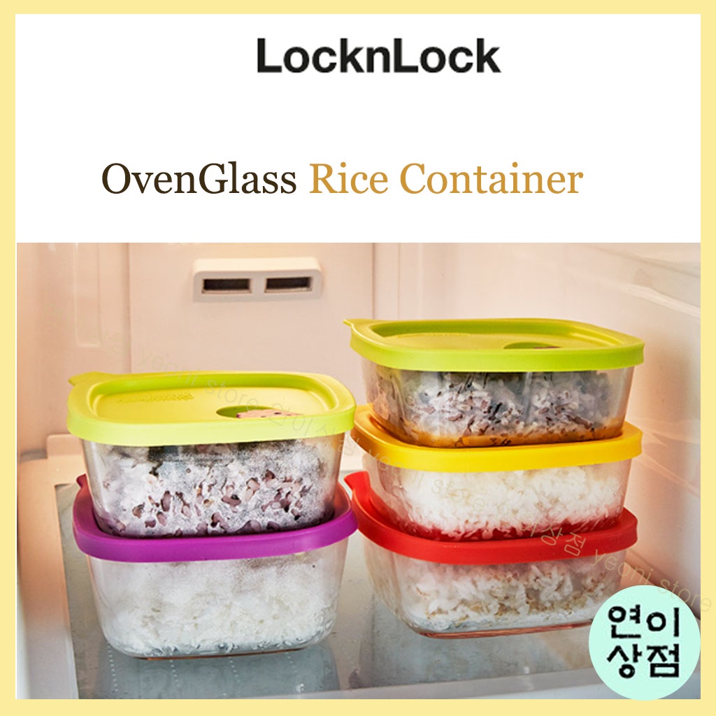 Lock n Lock Lock and Lock ovenglass rice container glass storage