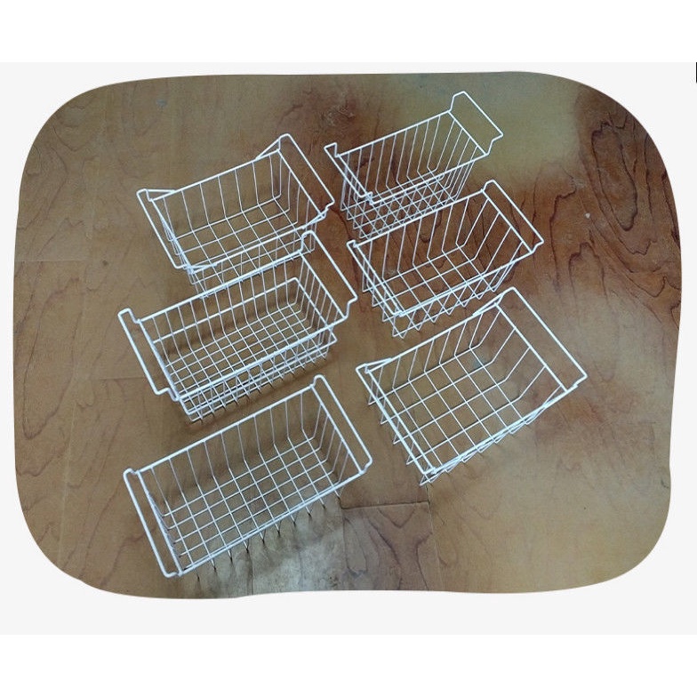 Freezer Storage Hanging Basket Frozen Food Basket Storage Internal Shelves Organizing and