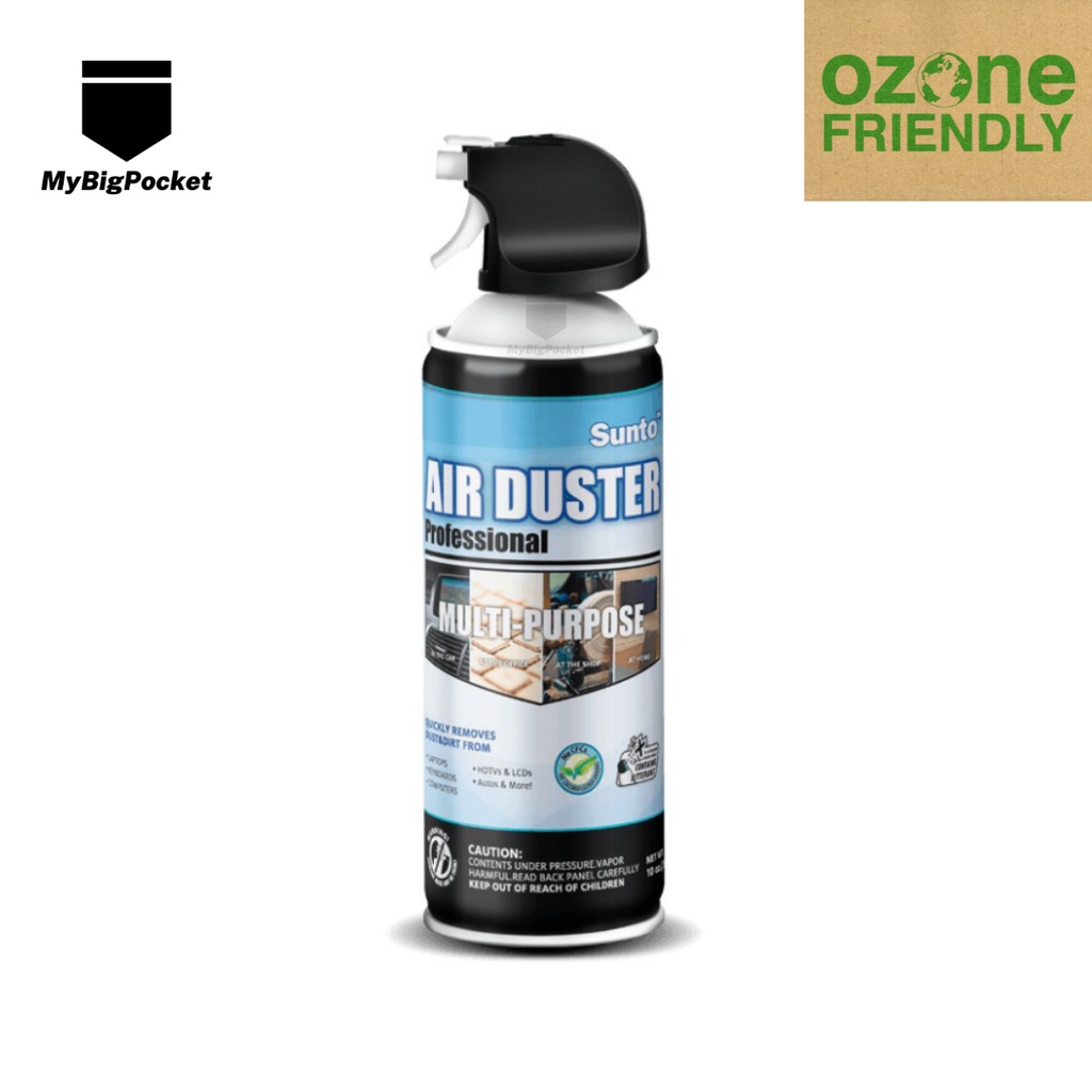 Multi Purpose Air Duster Spray Sunto 400ml Professional use for