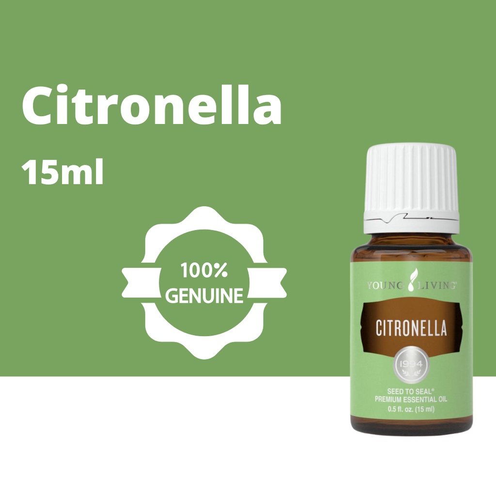 Young Living Citronella Essential Oil 15ml Shopee Singapore