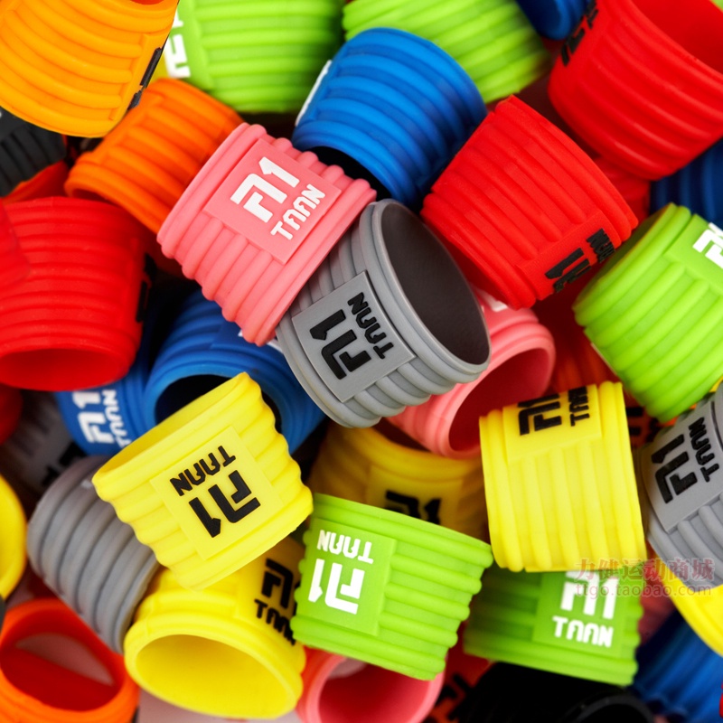 Badminton Racket Handle Hand Rubber SweatAbsorbent Belt Grip Tie Ring