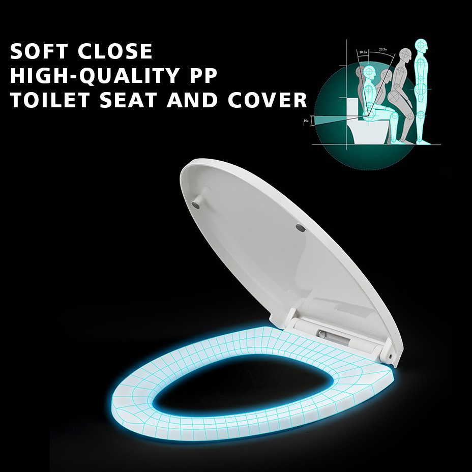 [SG Seller] SlowClose Toilet Seat Quick Release Ultra Strong Toilet